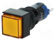 Switch: push-button; Pos: 2; SPDT; 0.5A/250VAC; 1A/24VDC; ON-(ON) ONPOW