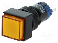 Switch: push-button; Pos: 2; SPDT; 0.5A/250VAC; 1A/24VDC; ON-ON ONPOW