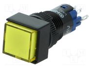 Switch: push-button; Pos: 2; SPDT; 0.5A/250VAC; 1A/24VDC; ON-ON ONPOW