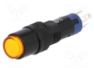 Switch: push-button; Pos: 2; SPDT; 0.5A/250VAC; 1A/24VDC; ON-ON ONPOW