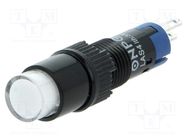 Switch: push-button; Pos: 2; SPDT; 0.5A/250VAC; 1A/24VDC; ON-ON ONPOW