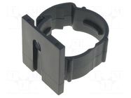 Bracket; polyamide; black; UL94V-2; A: 30mm; B: 32.5mm; C: 47mm ESSENTRA