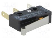 Microswitch SNAP ACTION; 5A/125VAC; SPDT; Rcont max: 30mΩ; Pos: 2 OMRON Electronic Components