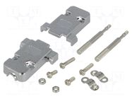 Enclosure for connectors: D-Sub; D-Sub 9pin,D-Sub HD 15pin ENCITECH