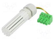 Sensor: temperature and humidity; 0÷100%RH; -30÷80°C; ±3%; IP30 APAR