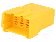 Connector: wire-wire; tachograph; plug; male; Junior Timer; PIN: 8 TE Connectivity