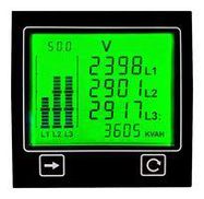 POWER METER, 1&3-PH, POSITIVE LCD, 240V