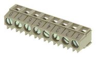 TERMINAL BLOCK, PCB, 8 POSITION, 30-14AWG