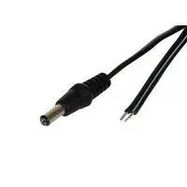 6 Ft DC Power Cord Straight 2.1x5.5 18AWG