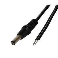 6 Ft DC Power Cord Straight 2.5x5.5 18AWG