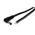 6  Right Angle DC Power Cord 18AWG with 2.5x5.5mm Plug