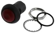 PUSHBUTTON SW, SPST, 0.1A, 24VDC, PANEL