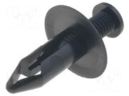 Rivet; polyamide; L.rivet: 22mm; black; Ømount.hole: 8mm; UL94V-2 ESSENTRA