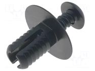 Rivet; polyamide; L.rivet: 14mm; black; Ømount.hole: 8mm; UL94V-2 ESSENTRA