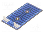 Resistor: thick film; heating; screw; 100W; 6.3mm; 170°C; steel TELPOD