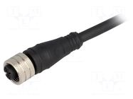 Connector: M12; plug; female; Micro-Change; PIN: 5; straight; 4A; 60V MOLEX