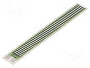 Resistor: thick film; heating; glued; 3.6Ω; 40W; 76.2x9.53x1mm TELPOD