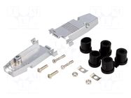 Enclosure for connectors: D-Sub; D-Sub 9pin,D-Sub HD 15pin ENCITECH