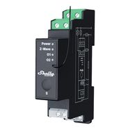 2-channel DIN rail relay with energy measurement Shelly Qubino Pro 2PM, Shelly