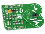 Click board; prototype board; Comp: MAX30100; heart rate sensor MIKROE