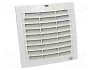 Fan: AC; axial; 230VAC; 170m3/h; 55dBA; IP54; Cutout: 176x176mm STEGO