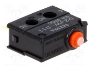 Microswitch SNAP ACTION; 0.1A/30VDC; without lever; SPDT; Pos: 2 OMRON Electronic Components