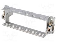 Frame for modules; Han-Modular®; size 24B; Modules: 6; 104x27mm HARTING