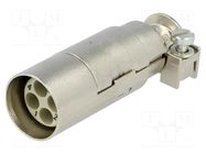 Connector: HDC; male; Han Modular Quintax; PIN: 4; UL94V-0 HARTING