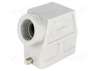 Enclosure for connectors: HDC; size 10B; for cable; Han; IP65 HARTING