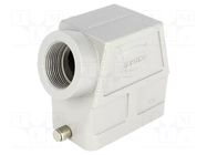 Enclosure for connectors: HDC; size 10B; for cable; Han; IP65 HARTING