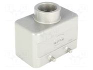 Enclosure for connectors: HDC; size 10B; for cable; Han; IP65 HARTING