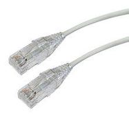 ENET CORD, CAT6, RJ45 PLUG-PLUG, 200MM