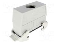 Enclosure for connectors: HDC; size 24B; for cable; Han® B; IP65 HARTING
