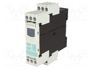 Module: voltage monitoring relay; for DIN rail mounting; DPDT SIEMENS