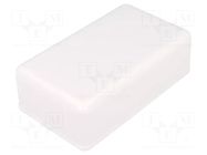 Enclosure: multipurpose; X: 70mm; Y: 120mm; Z: 40mm; ABS; grey; gasket MASZCZYK
