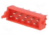 Connector: Micro-MaTch; socket; male; PIN: 10; 1.5A; straight; THT TE Connectivity