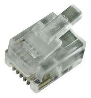 MODULAR CONN, PLUG, 6P6C, 1PORT, CABLE