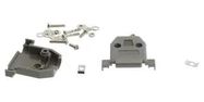 D SUB HOUSING, 180DEG, SZ DA, ABS