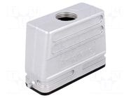 Enclosure for connectors: HDC; size A16; for cable; for latch AMPHENOL