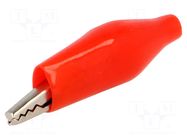 Crocodile clip; 60VDC; Grip capac: max.6mm; Overall len: 36.5mm AXIOMET