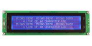 LCD MODULE, 40 X 4, COB, 4.89MM, BLU STN