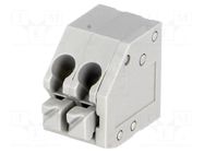 Connector: PCB terminal block; terminal; 5A; 400V; angled 45° DEGSON ELECTRONICS