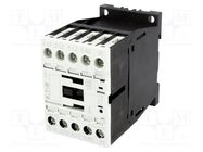 Contactor: 3-pole; NO x3; Auxiliary contacts: NO; 24VDC; 15A; 690V EATON ELECTRIC