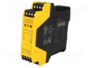 Module: safety relay; ESR5; 24VAC; 24VDC; IN: 2; -20÷55°C; IP20 EATON ELECTRIC