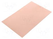 Laminate; FR4,fiberglass,epoxy resin; 0.6mm; L: 160mm; W: 100mm SOLDER PEAK