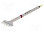 Tip; shovel; 22.1mm; 420÷475°C; for hot tweezers; 2pcs; TZ-KIT-3 THERMALTRONICS