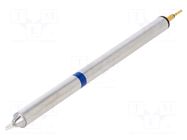 Tip; bent chisel; 1mm; 325÷358°C; for hot tweezers; 2pcs. THERMALTRONICS