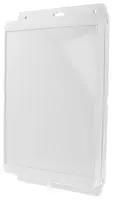 ENCLOSURE, FLANGED LID, ABS, LIGHT GREY