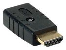 ADAPTER, HDMI PLUG-HDMI RCPT, 19POS