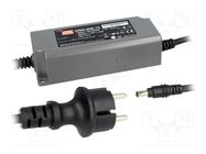 Power supply: switching; LED; 60W; 15VDC; 4A; 90÷264VAC; 127÷370VDC MEAN WELL